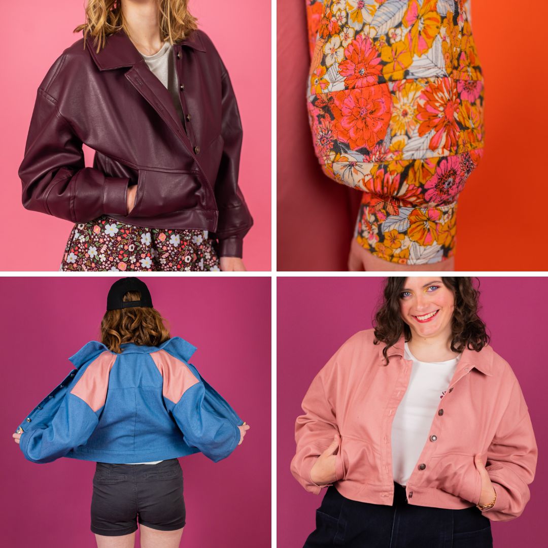 Patron Vintage Blouson Veste Femme - Tailles 38 à 42 - Modes De Paris N°1578 - Neuf