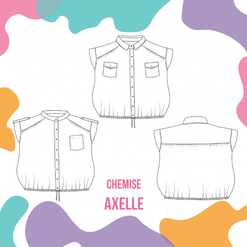 Patron Chemise Axelle (PDF)