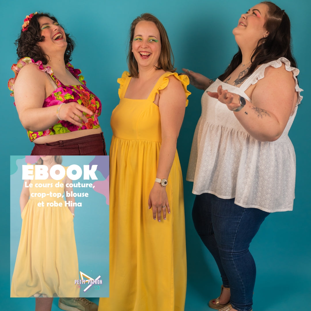 Super pack patrons Hina (PDF + EBOOK) – Petit Patron